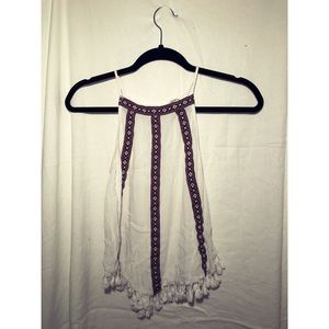 Coachella style halter top